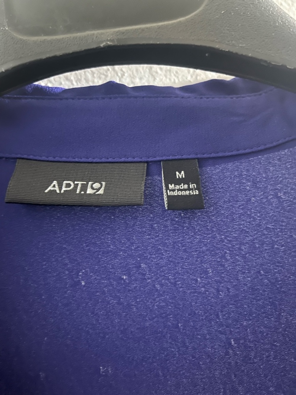 Apt. 9 Women's violet Long-Sleeve Button-Front Blouse - Picture 9 of 9